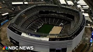 YouTube video thumbnail: New Jersey Police Ramp up Security as State Prepares for World Cup Final