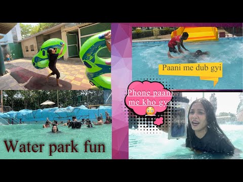 Garmi me 🥵Water park😍|phone dub gya😭Karnal bypass | must watch