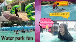 Garmi me 🥵Water park😍|phone dub gya😭Karnal bypass | must watch
