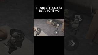 El nuevo escudo está chetado.😳🔥 #arenabreakout #goldenlionslegion #arenabreakoutgameplay #leonelmoya