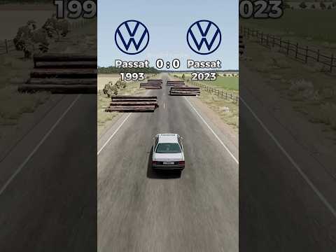 Passat 1993 vs Passat 2023 #bemngdrive
