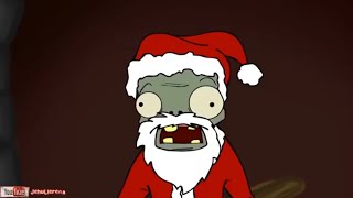 Feliz Navidad , plantas vs zombies animado