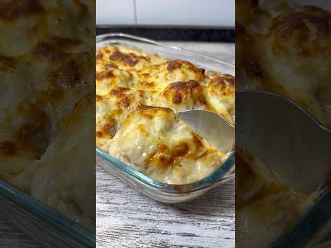 Coliflor gratinada, un verdadero platazo 🥦🧀 #recetas #youtubeshorts
