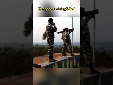 Weapons training failed #army #funny #fail#weapons#armylife #usa
