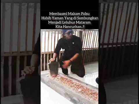 Makam Palsu Karangan Habib lutfi Di Bongkar #habib #nasab #nabi #walisongo #jawatengah
