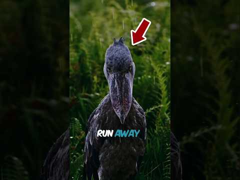 This Bird Will Hunt Crocodiles AND Stare You Down! #shorts #viral
