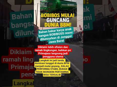 BOBIBOSS mengguncang dunia,, bukan tidak mungkin Pertamina bisa tersalib #bobibos #bbm #pertamina