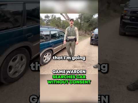 Crazy game warden 😛
