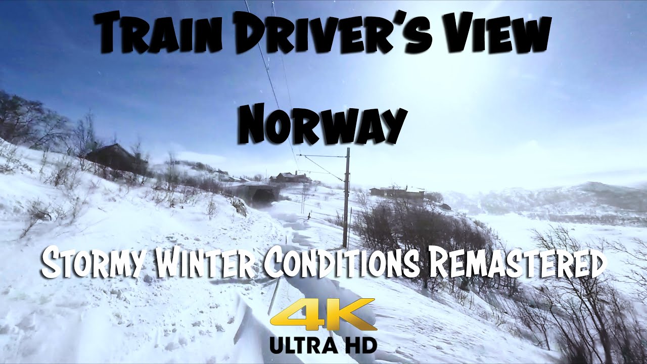 CABVIEW: EXTREME winter conditions on the mountain pass - RailCowGirl