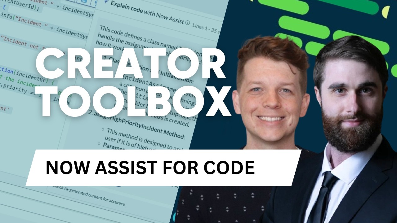 Autocomplete, Code Explain & More - Now Assist for Code (Yokohama)