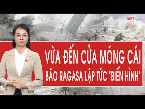 Vừa đến cửa Móng Cái, Bão số 9 Ragasa lập tức “biến hình”, miền Bắc mưa dữ dội