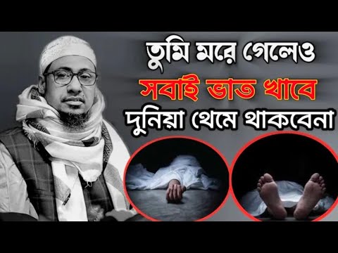 তুমি মরে গেলেওদুনিয়া থেমে থাকবেনা। আনিসুর রহমান আশরাফী ন
