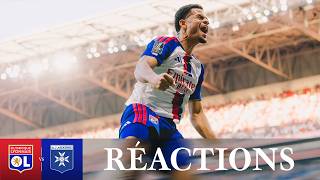 Zachary Athekame après OL - AJ Auxerre : "On se devait de gagner et de prendre les 3 points"