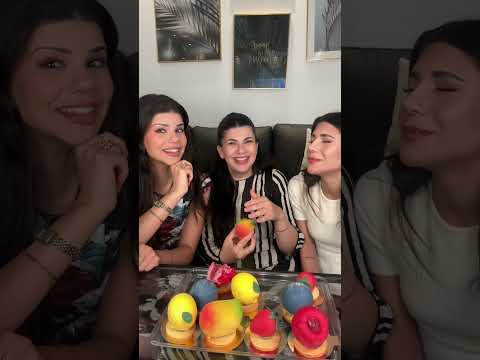 Trying the viral fruit dessert 🥭🍋🍓 @SaraAl_Hajj-96 @AyaAlhaj01