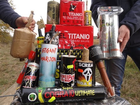 Polenböller Compilation 1000€ verballern | TheOftler