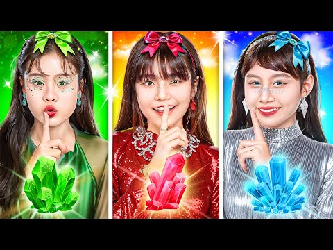 Poor Emerald Vs Rich Ruby Vs Giga Rich Diamond Girl! Type Of Student At School