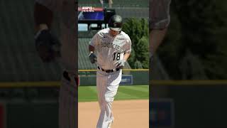 Peyton Manning finally hit a home run with the Colorado Rockies 🤣 | #shorts