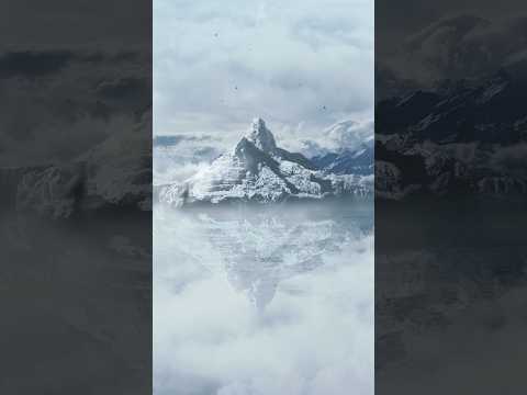 🏔️Miniature Mt Everest🎬 #vfx #miniature #shorts #filmmaking