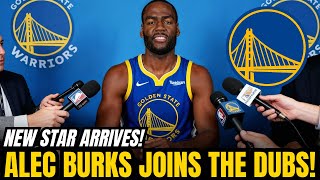 ALEC BURKS SIGNED!: BENCH SCORING, CORNER THREES & VETERAN POISE FOR KERR'S ROTATION | WARRIORS NEWS