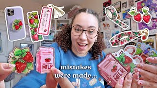 How I Made an Entire Collection for my Small Business *from Start to Finish* 🍓 Artist Diaries