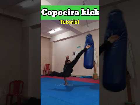 Capoeira kick Tutorial #shortfeed #martialarts #kick #capoeiramoves #kickboxing #shortviral