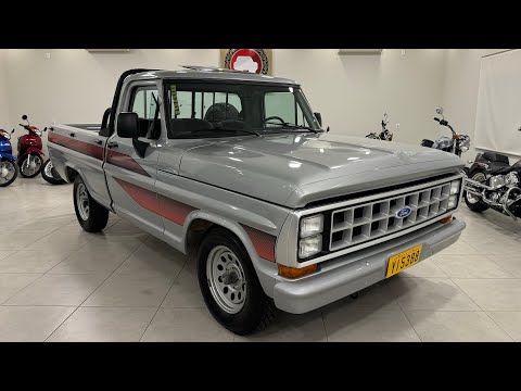 FORD F-1000 1990 HÁ 33 ANOS NA GARAGEM NUNCA FOI USADA F1000
