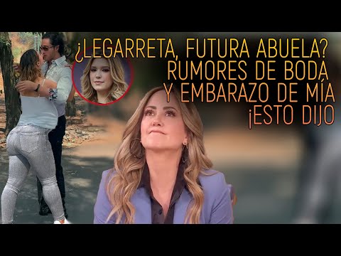 ¿Andrea Legarreta, futura abuela? Rumores de boda y embarazo de Mía ¡Esto dijo!