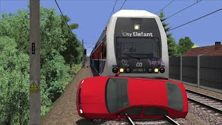 Železniční nehoda Nová Ves u Kolína 23.06.2022 RAILWORKS