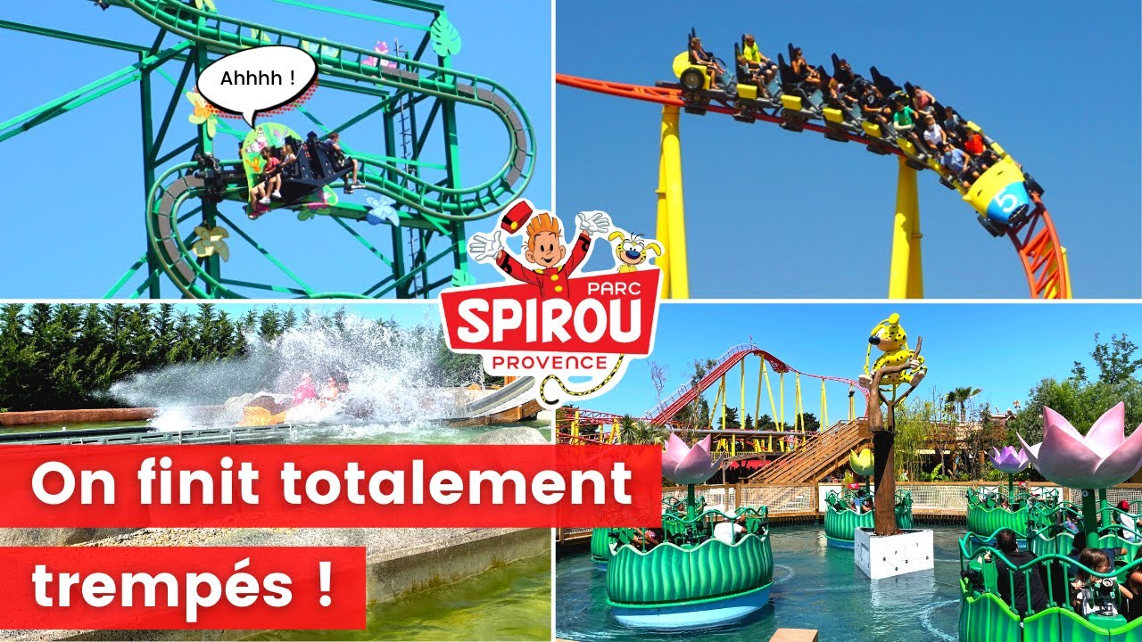 On découvre le @Parc Spirou Provence avec ses nouveautés 2021