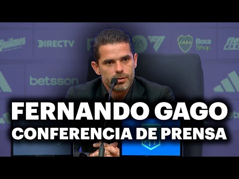 GAGO DESMINTIÓ EL INTERÉS POR EL COLO GIL, RESPONDIÓ SOBRE CAVANI Y MÁS - CONFERENCIA DE PRENSA