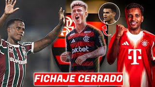 🚨¡ACUERDO CERRADO! CARRASCAL x FLAMENGO - EMOTIVA DESPEDIDA de JHON ARIAS - RODRYGO x LUIS DIAZ