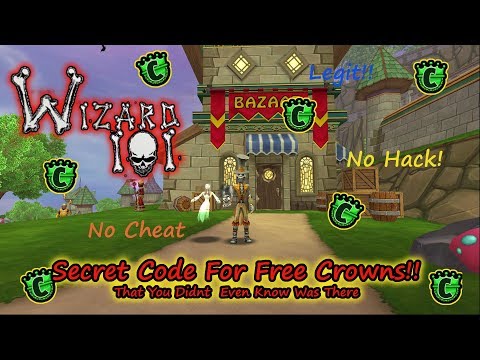 wizard101 free codes for crowns