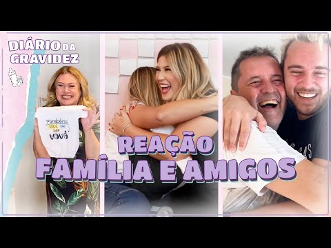 CONTANDO DA GRAVIDEZ PRA FAMÍLIA E AMIGOS