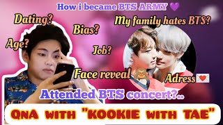 KOOKIE with TAE first QnA 💌🎀