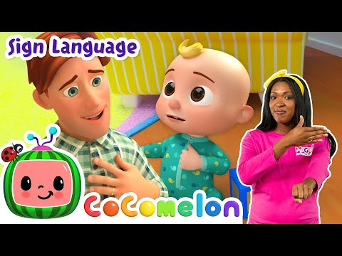 Sorry, Excuse Me - Manners Song | Cocomelon Nursery Rhymes | Learn ASL & Baby Sign Language for Kids