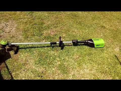 Greenworks String Trimmer Owners Manual, Jobs EcityWorks