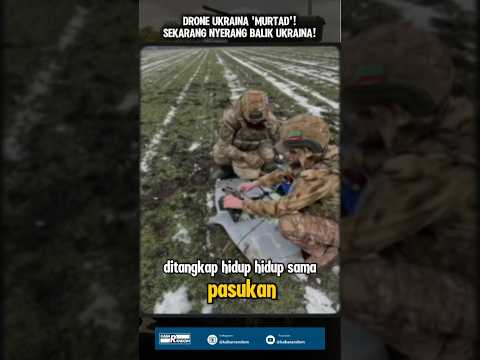 Drone Ukraina Ini Tiba-Tiba Berpihak ke Rusia?!