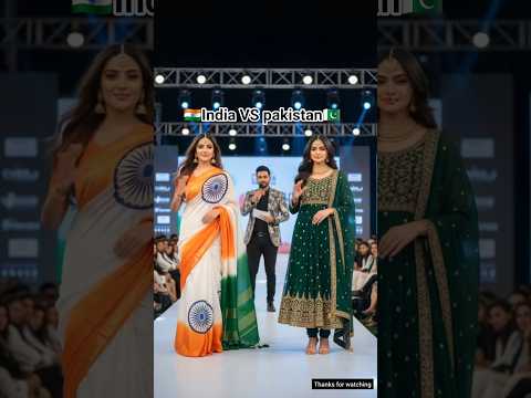 India vs Pakistan Model Face-Off ๐๐ฅ | Who Deserves the Crown? | #ai #shorts