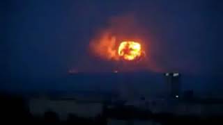 UFOs Caught on Camera Bombing Military Base in Russia