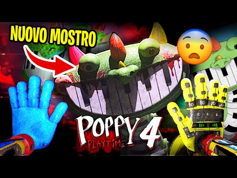 SCOPRIAMO TUTTI I SEGRETI NASCOSTI DI POPPY PLAYTIME CAPITOLO 4!! (Pianosaurus, Yarnabi)