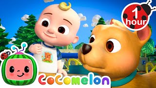 How JJ Learns to Be a Doggy Friend 🐶 | CoComelon 🍉 | 🔤 Subtitled Sing Along Songs 🔤