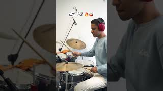 Tema autoral 🔥🥁#drummer #drums #drumandbass #drumcover #drumming #baterista #groove #musica