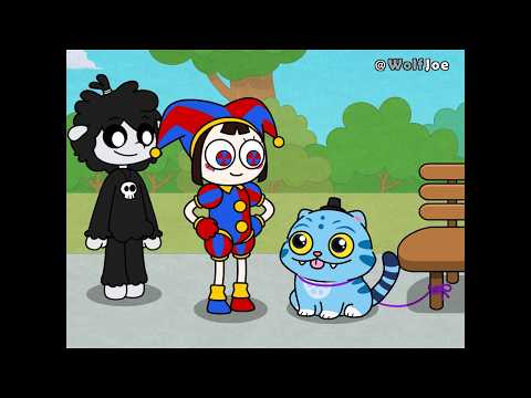 Oh No! My Ice Cream – Pomni x Baba Chops (Poppy PlayTime) #playtime | Wolf Joe Toons | 파피플레이타임
