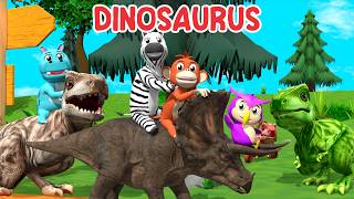 Dinosaurus - Lagu Anak Seru + Gerak & Bernyanyi | Dino Dance Song Indonesia