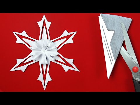 Create 3D Paper Snowflakes to make Magical Christmas!