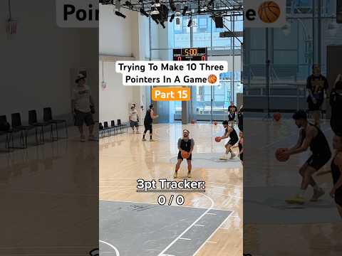 Do you think I’ll ever make 10 three pointers in a game?🤔🙏🏻 #basketball #threepointer