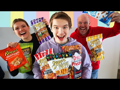 Ranking Nineteen Varieties Of Pretzels!