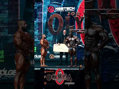 SAMSON DAUDA WINNING MOMENT MR OLYMPIA 2024๐ฅ