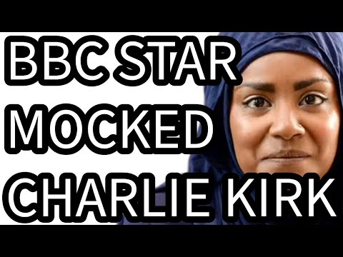 BBC STAR MOCKED CHARLIE KIRK D£ATH