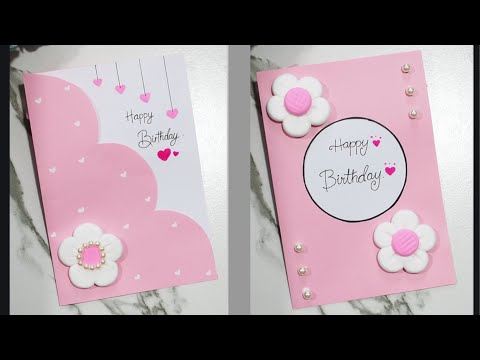 DIY Clay Card | Easy Birthday greeting card idea